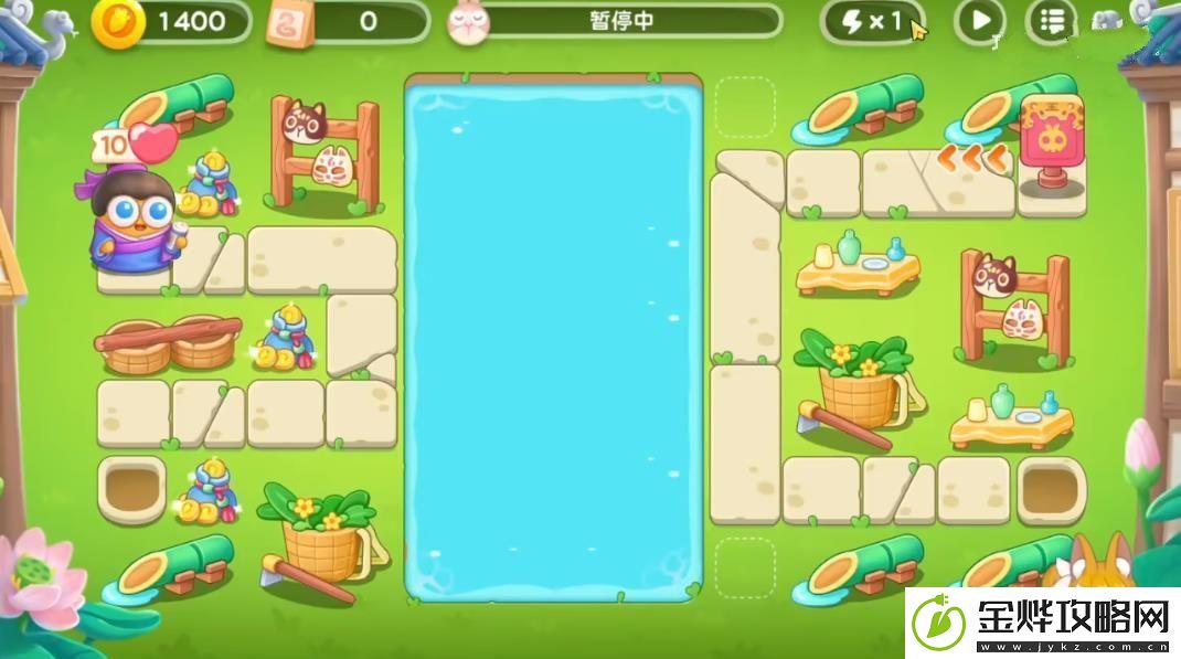 保卫萝卜4夏日垂钓3关攻略