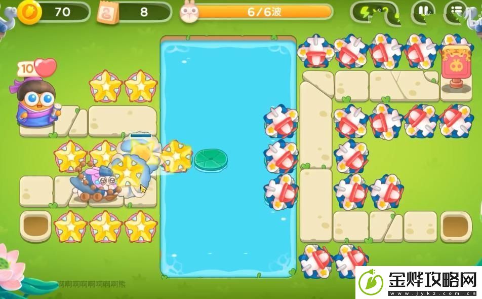 保卫萝卜4夏日垂钓3关攻略