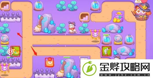 保卫萝卜4阿波与魔法宝藏第85关如何通关