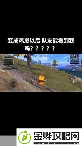 和平精英变身小鸡巧妙让队友看见你的妙招