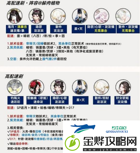 阴阳师百鬼逸闻阵容怎么搭配