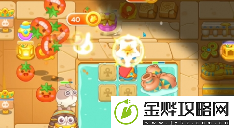 保卫萝卜4法老归来第69关通关攻略