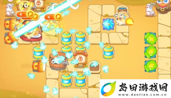 保卫萝卜4波仔很忙57关攻略