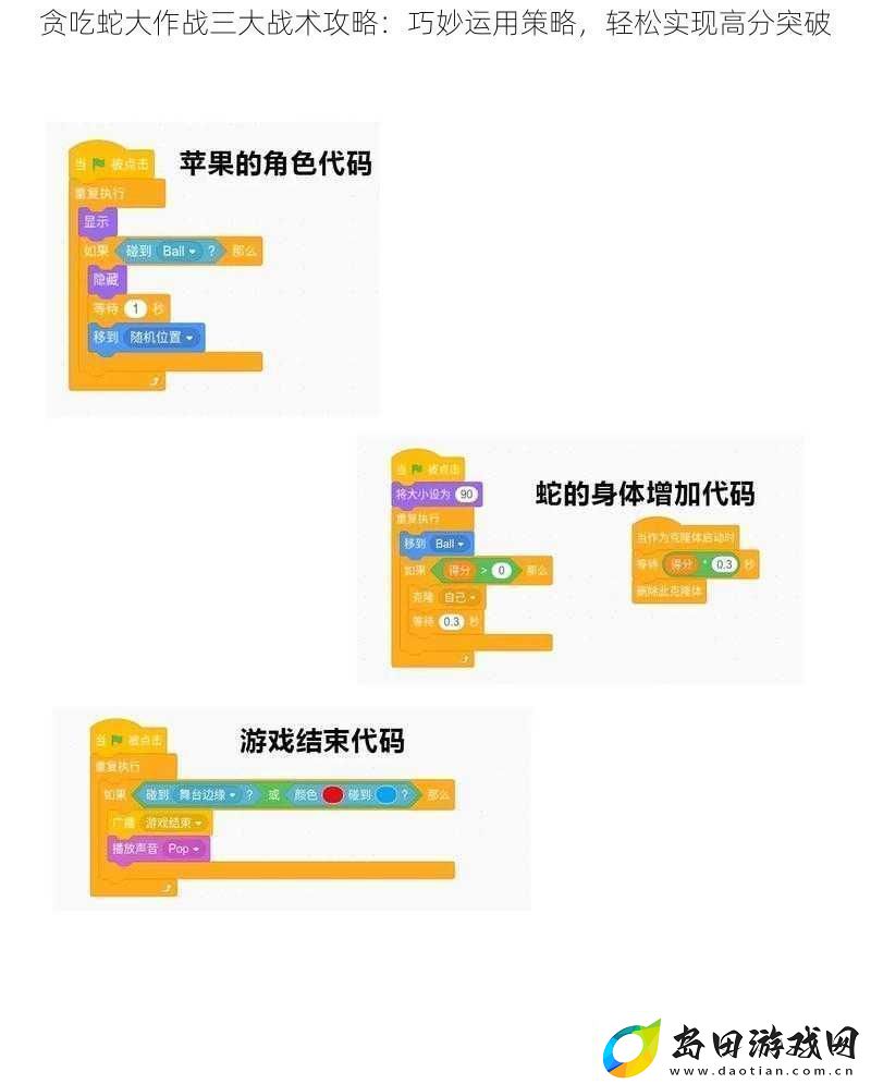 贪吃蛇大作战三大战术攻略