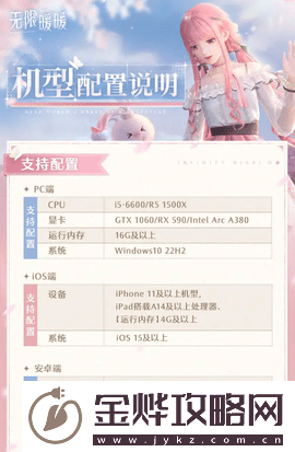 无限暖暖配置需求要求高吗