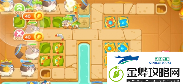 保卫萝卜4法老归来第102关怎么过
