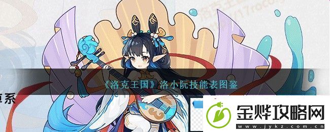 洛克王国洛小阮技能表图鉴一览