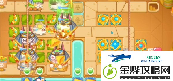 保卫萝卜4法老归来第102关怎么过
