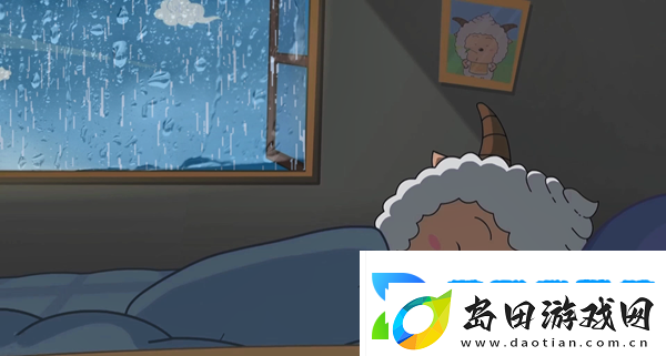 懒羊羊雨天睡觉设置电脑壁纸方法介绍
