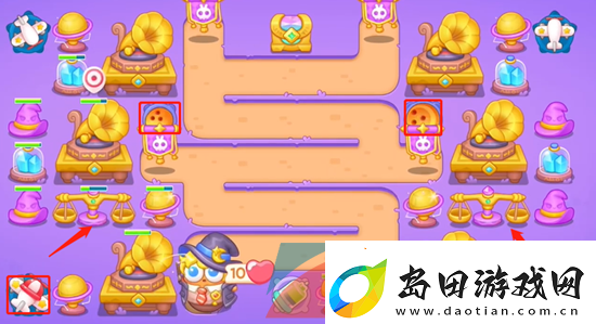 保卫萝卜4阿波与魔法宝藏第59关怎么过阿波与魔法宝藏第59关图文通关攻略