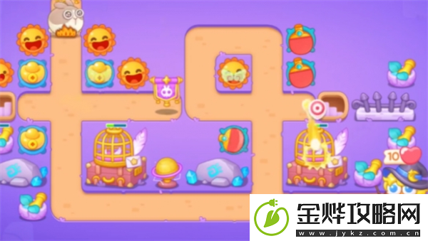 保卫萝卜4阿波与魔法宝藏第116关通关攻略