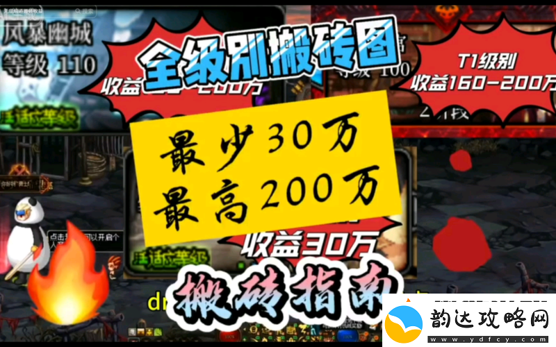 DNF游戏玩家必看钢铁之臂地图详细搬砖收益测试与分析报告