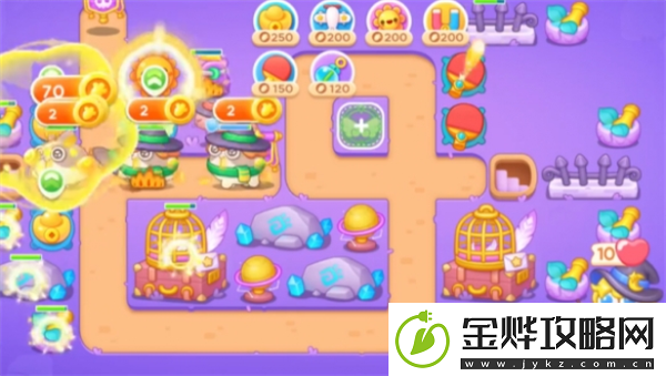 保卫萝卜4阿波与魔法宝藏第116关通关攻略