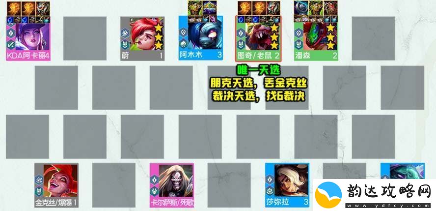 云顶之弈裁决老鼠阵容怎么搭配