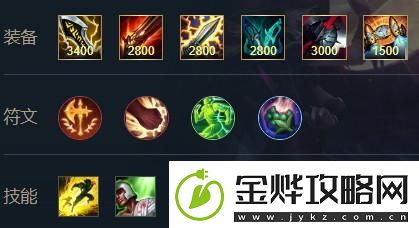 英雄联盟手游逆羽霞出装天赋攻略