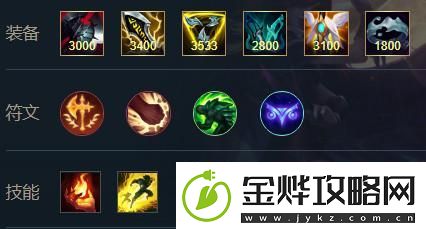 英雄联盟手游逆羽霞出装天赋攻略