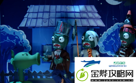 B站花式跨界整活！非遗人用提线木偶表演植物大战僵尸2