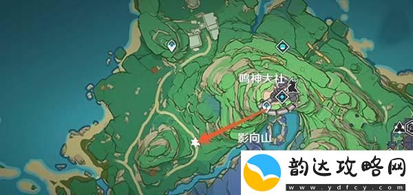 原神前往影向山下主干道