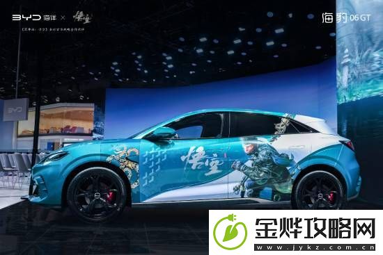 比亚迪海豹06GT黑神话痛车图赏