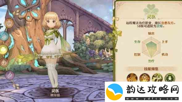森之国度灵医职业推荐