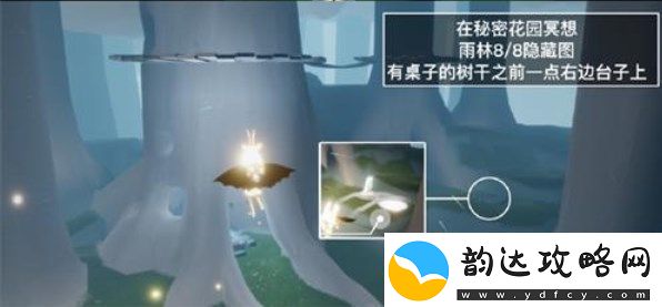 光遇秘密花园冥想在哪个图