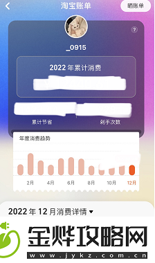 一年的淘宝人生账单在哪里看