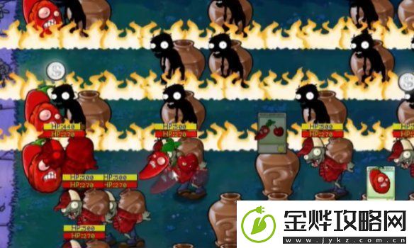 植物大战僵尸杂交版益智模式连锁反应怎么过