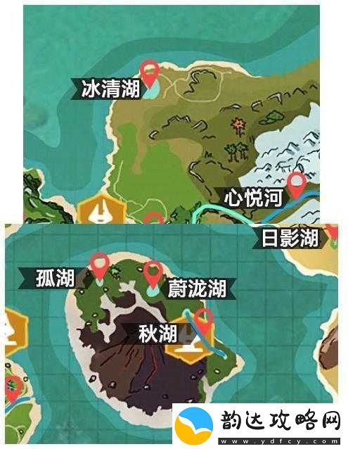 创造与魔法三文鱼分布全揭秘