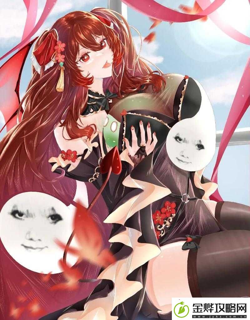 史莱姆钻进胡桃肚子变大