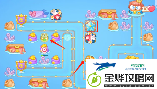 保卫萝卜4海的闺女第34关怎么玩